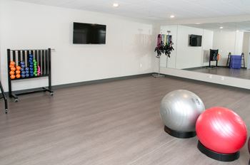 Fitness Center and Yoga Studio at The Axis, Plymouth, Minnesota